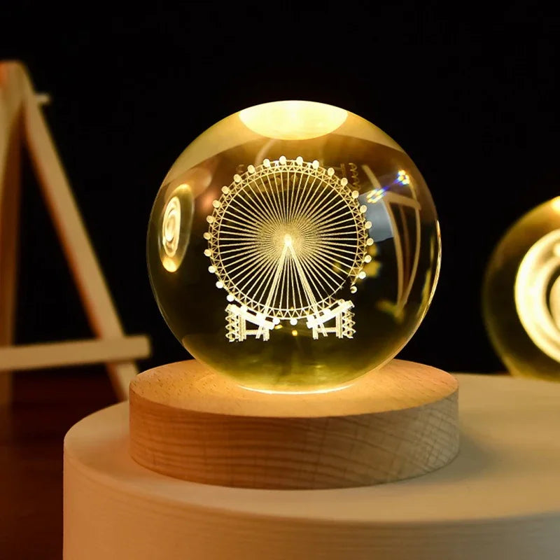 Cristal LED Globe